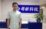 90后帥哥來粵嵌學(xué)習(xí)嵌入式 成功高薪就業(yè)