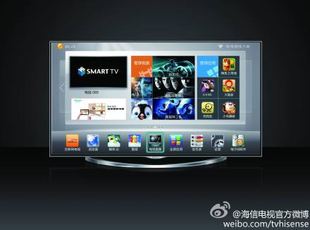 海信發(fā)布基于Android智能電視操作系統